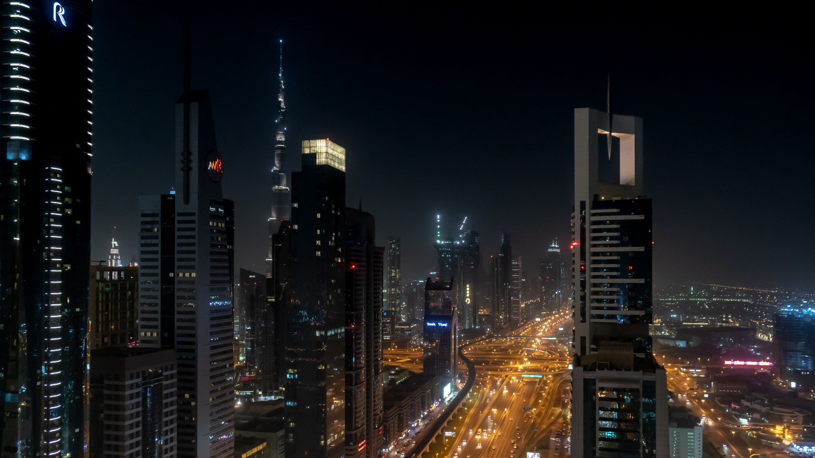 Dubai evening shot