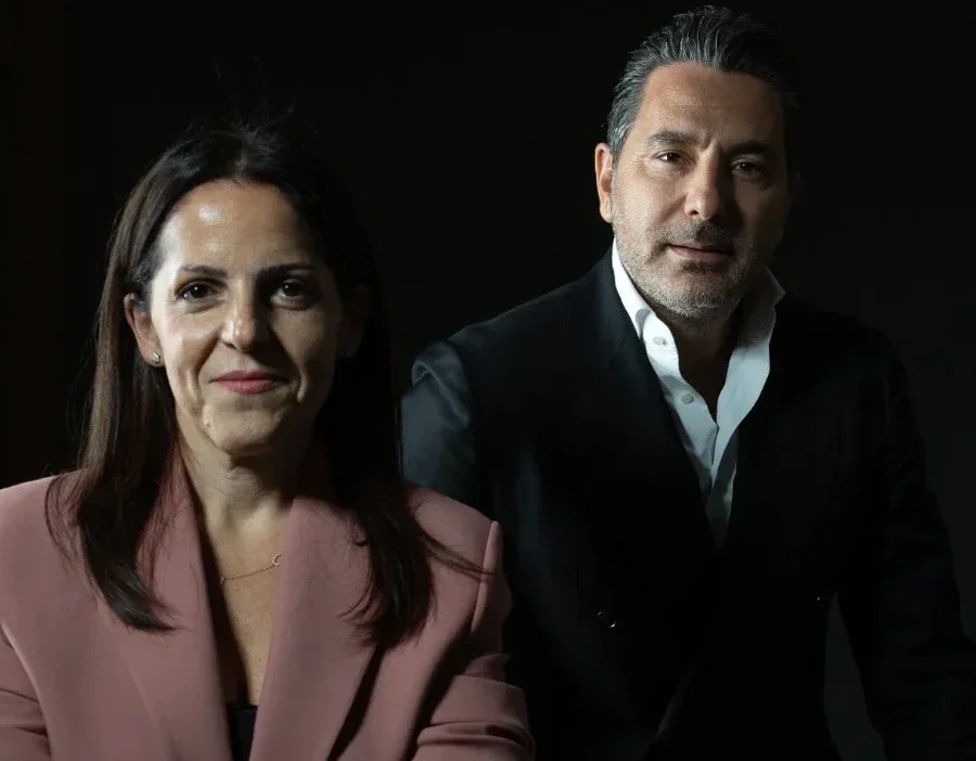 Wissam Breidy and Paula Gambrell